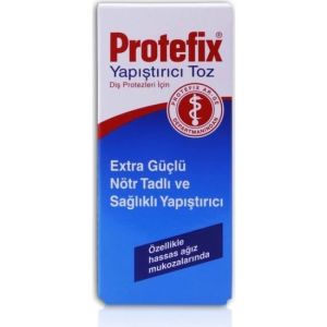 Protefix Yapıştırıcı Toz 20 gr - Diş Protezleri için