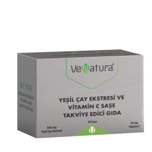 Venatura Yeşil Çay Ekstresi ve Vitamin C 30 Saşe