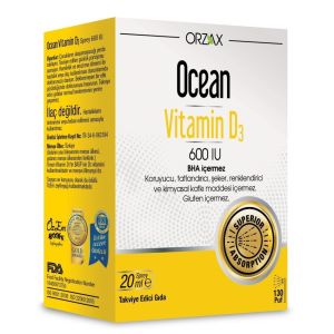 Ocean Vitamin D3 Sprey 600IU 20ml