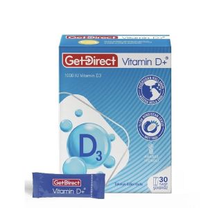 GetDirect Vitamin D+ 1000 Iu Vitamin D3 30 Saşe