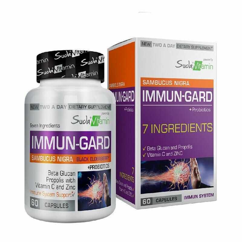 Suda Vitamin İmmun-Gard Sambucus Nigra 60 Kapsül