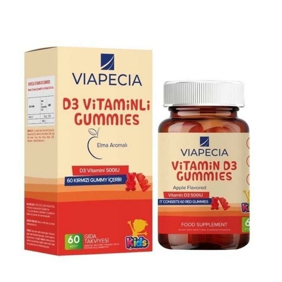 Viapecia D3 Vitaminli Gummies 60 lı