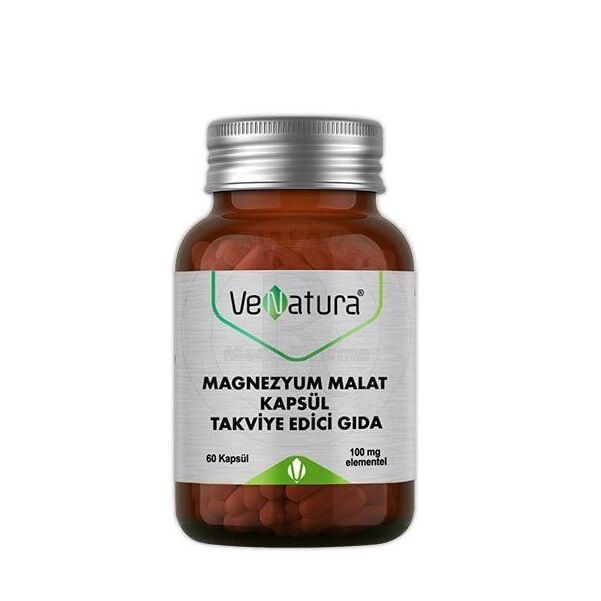 Venatura Magnezyum Malat 60 Kapsül