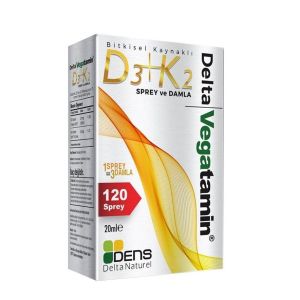 Delta Vegatamin D3 + K2 Sprey Damla 20ml