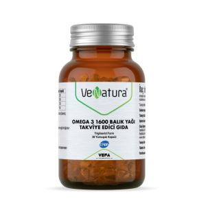 Venatura Omega 3 Balık Yağı 1600mg 30 Kapsül