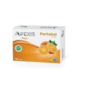 Apexis Drops Portakal Aromalı 16 Adet