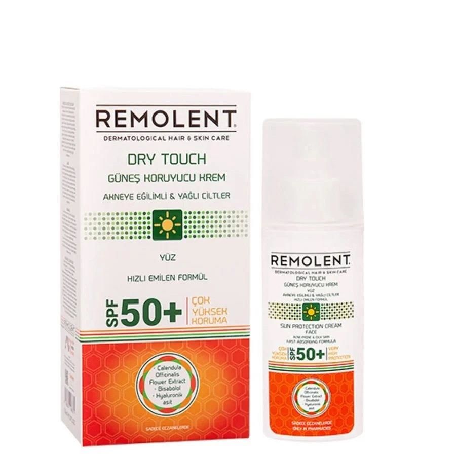 Remolent - Dry Touch Güneş Kremi Akneye Eğilimli Ve Yağlı Ciltler Için Spf 50+ 75 ML