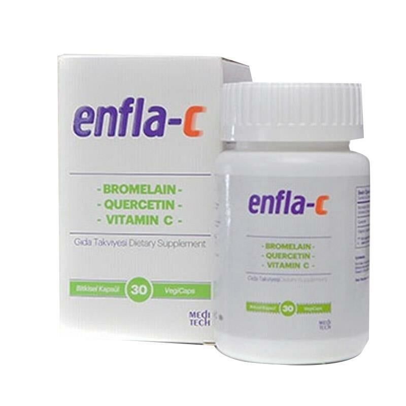 Enfla-C 30 Vegicaps - Bitkisel Kapsül