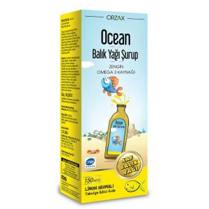 Ocean Balık Yağı Şurubu Limonlu 150 ml