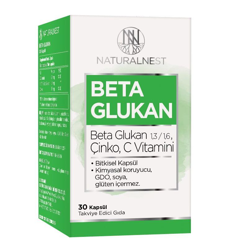 Naturalnest Beta Glucan 30 Kapsül