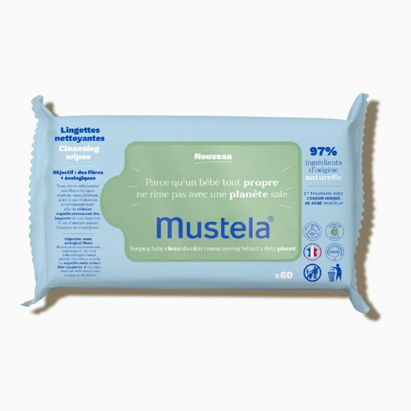 Mustela Eco Cleansing Wipes 60 Adet - Islak Mendil