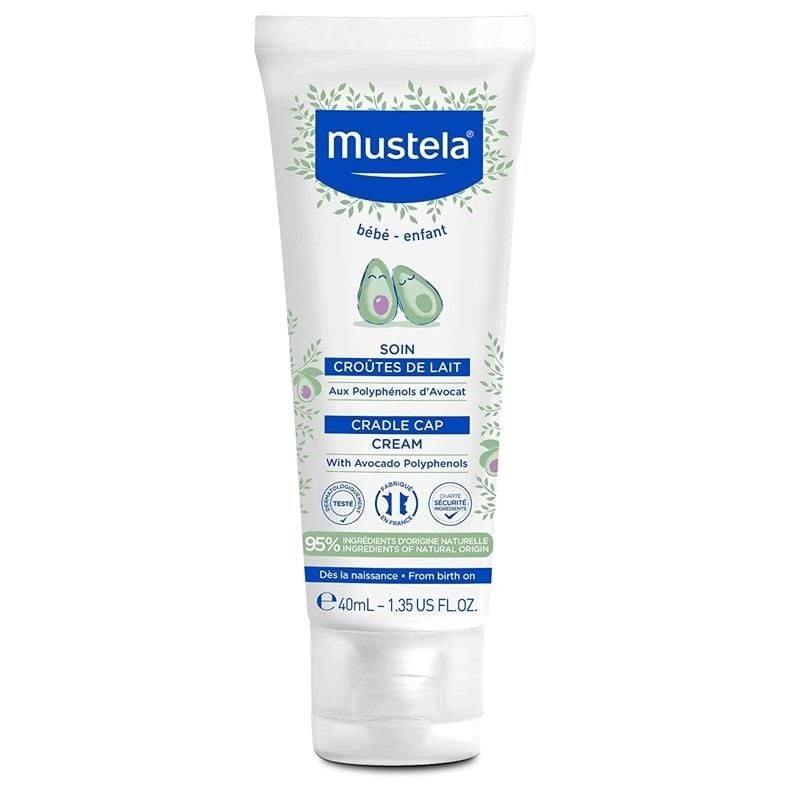 Mustela Cradle Cap Cream 40ml - Saç Pullanmalarına Karşı Bakım Kremi