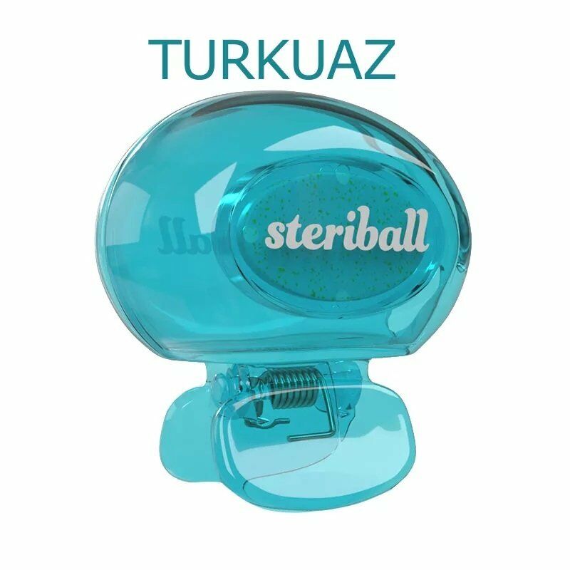 Steriball Toothbrush Protector Hijyenik Diş Fırçası Koruma Kabı - TURKUAZ