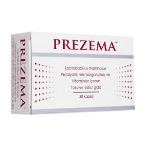 Prezema 30 Kapsül - Probiyotik ve Multivitamin