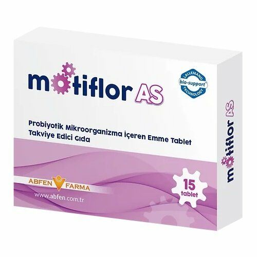 Motiflor AS Probiyotik 15 Tablet