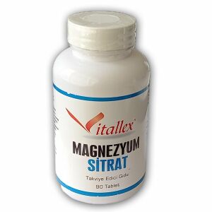 Vitallex Magnezyum Sitrat 90 Tablet