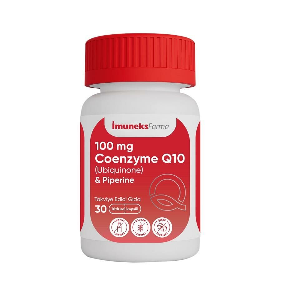 İmuneks Farma Coenzyme Q10 100mg 30 Tablet