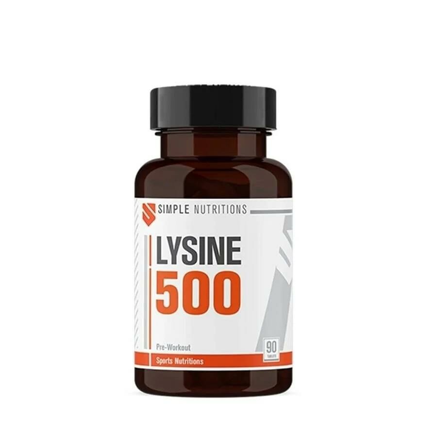 Simple Nutritions Lysine (LİZİN) 500 Mg 90 Tablet