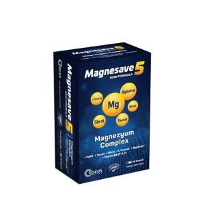 Magnesave5 - Magnezyum Complex 60 Kapsül