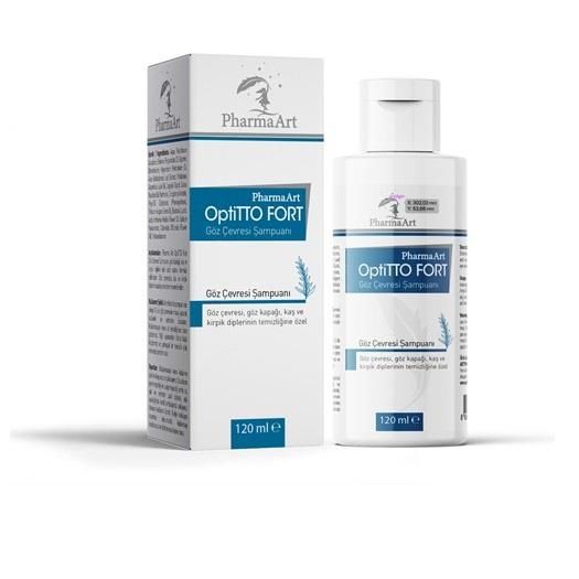 PharmaArt Optitto Fort Göz Çevresi Temizleme Şampuanı 120ml