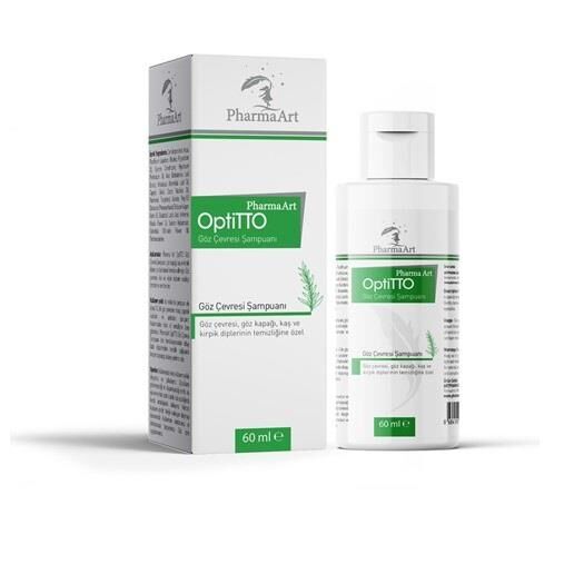 PharmaArt Optitto Göz Çevresi Temizleme Şampuanı 60ml