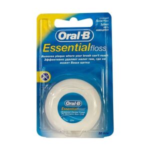 Oral B Diş İpi 50m Essential Floss 50 Mumsuz