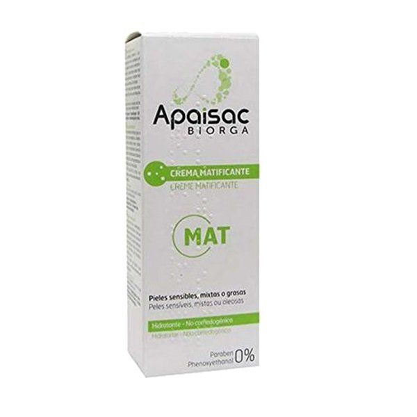 Apaisac Biorga Mattifying Cream 40ml - Matlaştırıcı Nemlendirici Krem