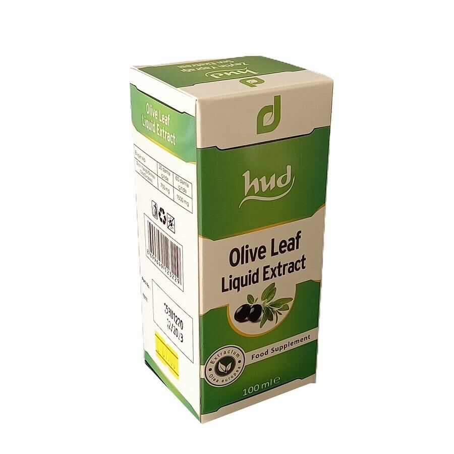 HUD Zeytin Yaprağı Sıvı Ekstresi 100ml - Olive Leaf Liquid Extract