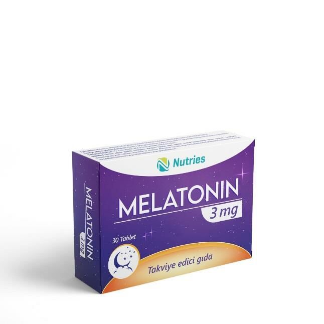 Nutries Melatonin 3 MG 30 Tablet