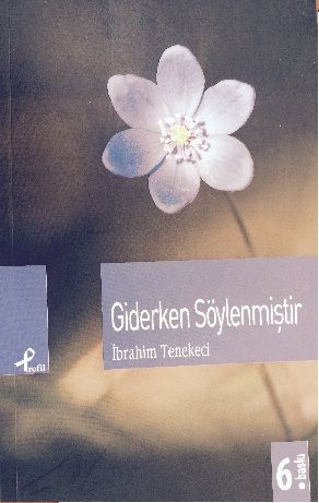 Giderken Söylenmiştir