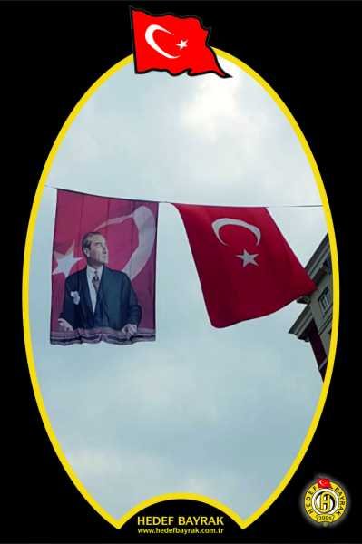 80x120 cm.Türk Bayrağı