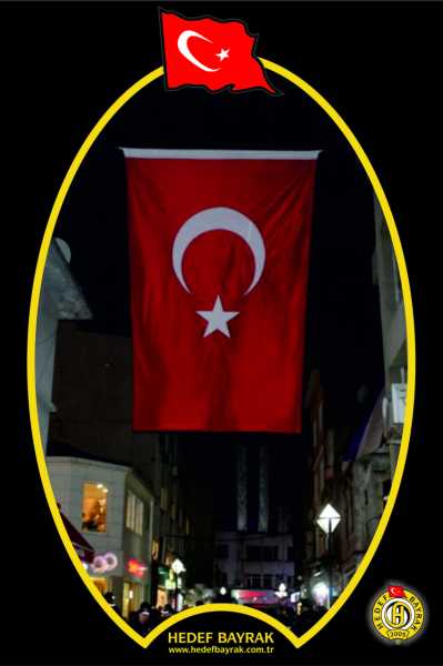 70x105 cm.Türk Bayrağı
