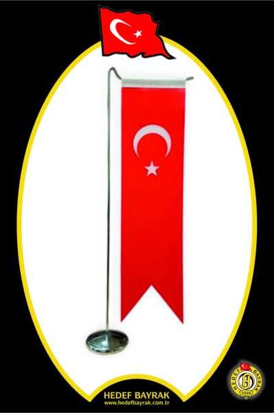 10x30 Tekli Takım Türk Masa Bayrağı