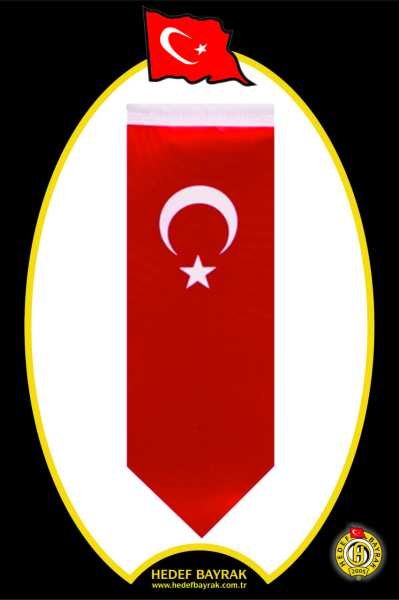 8x32 Türk Masa Bayrağı