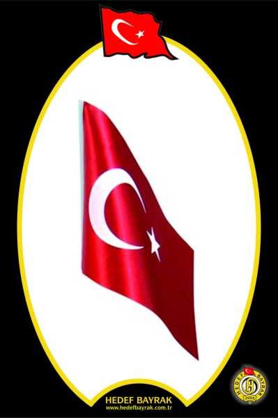 15x22,5 Türk Masa Bayrağı