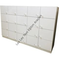 Çocuk Dolabı (20 kapaklı)