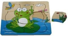 Kurbağa Gelişim Evreleri Puzzle