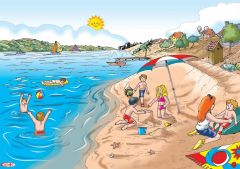 Mevsimler Puzzle (yaz)