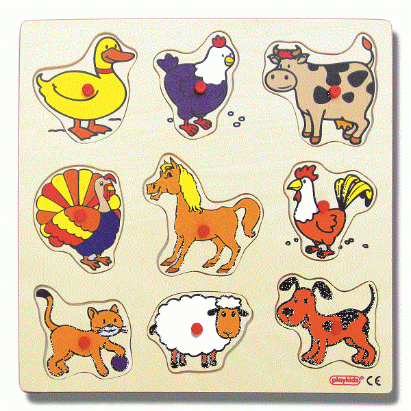 Evcil Hayvanlar Puzzle (30*30 cm)