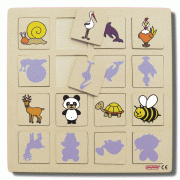 Gölge Oyunu Puzzle (30*30 cm)