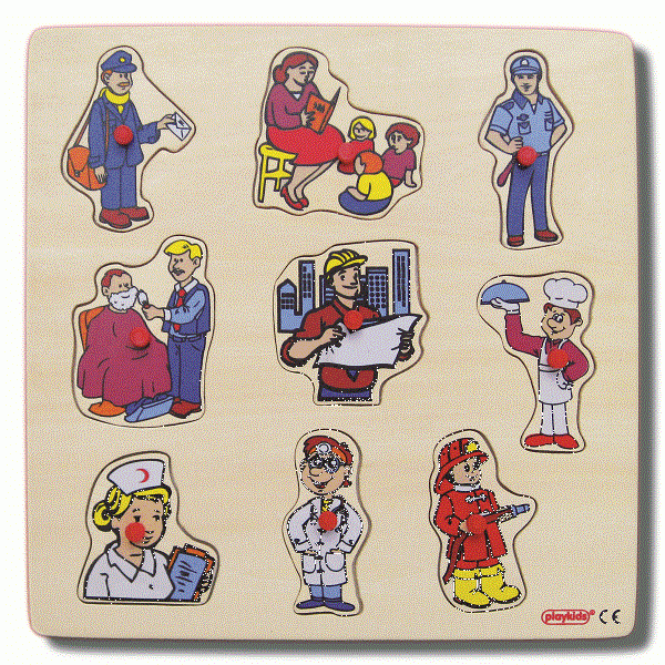 Meslekler Puzzle (30*30 cm)