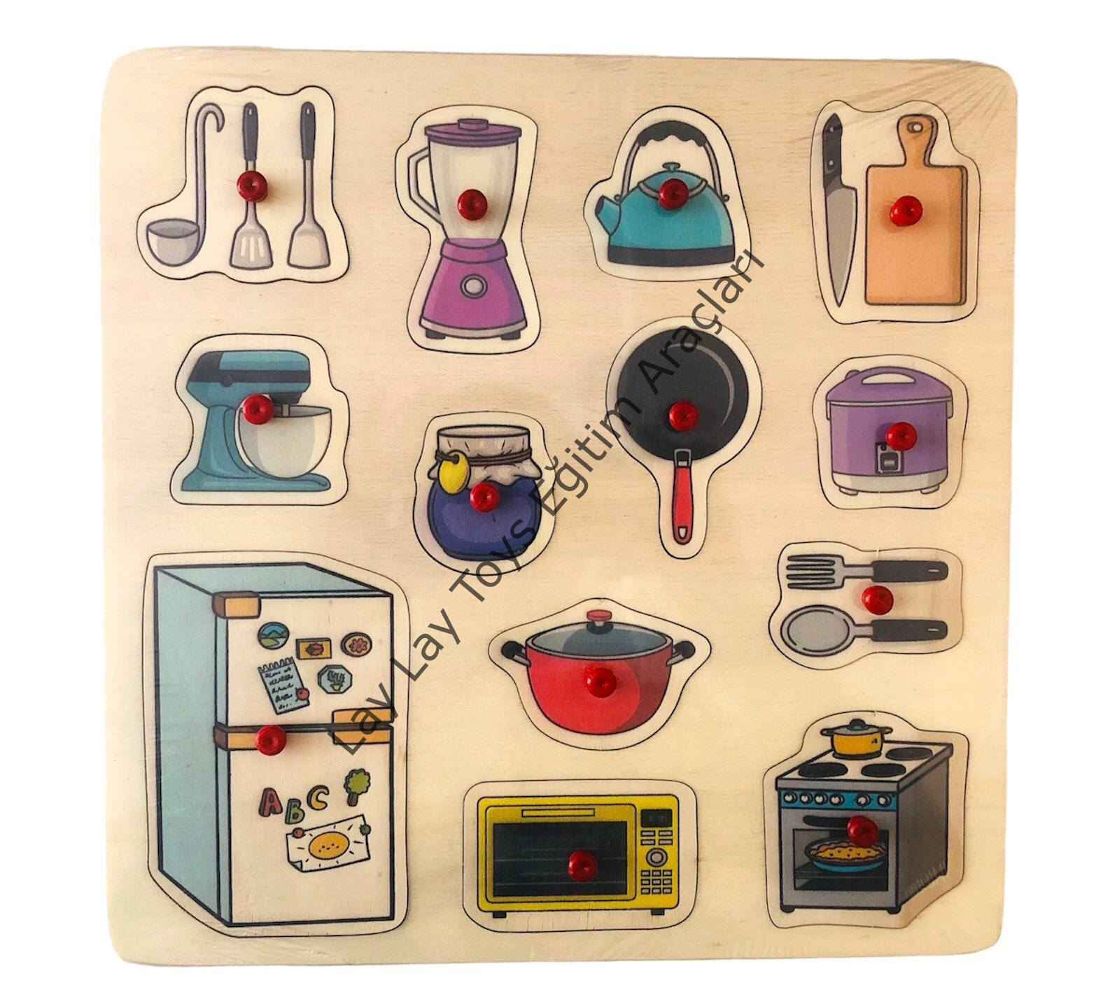 Mutfağımız Puzzle Kuplu (33*33 cm)