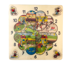 Saat 4 Mevsim Puzzle (33*33 cm)