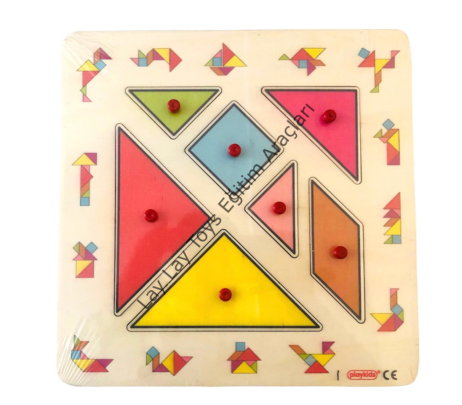 Tangram Puzzle (30*30 cm)