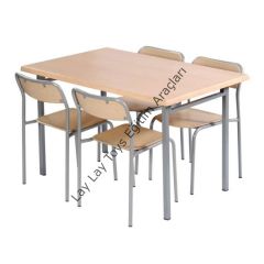 Werzalit Masa Sandalye Takımı