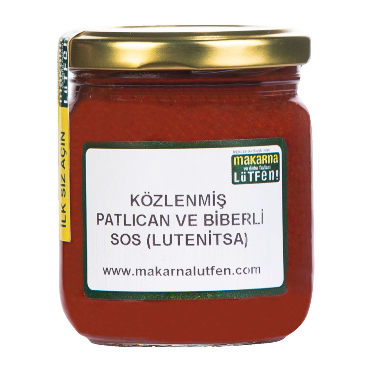 Közlenmiş Patlıcan&Biberli Sos (Lutenitsa-225 gram)