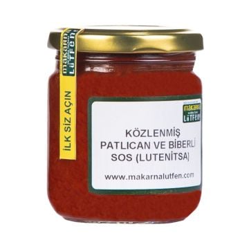 Közlenmiş Patlıcan&Biberli Sos (Lutenitsa-225 gram)