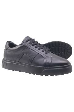 DERİ-G SİYAH HAKİKİ DERİ SNEAKERS C32SYH4213