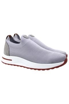 DERİ-G YAZLIK GRİ ÖRGÜ SNEAKER TRIKO-5GR