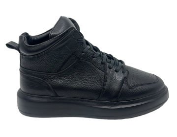 DERİ-G SİYAH ERKEK SNEAKERS C-26SYH